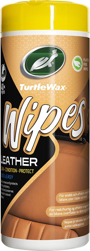 TURTLE WAX LEATHER WIPES