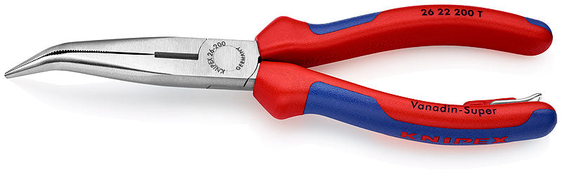 Knipex Tång med långa käftar, böjd - 26 22 200 T