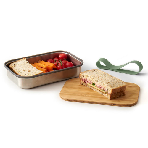 Sandwichbox Black+Blum Small 900 ml Oliv BAM-SB010