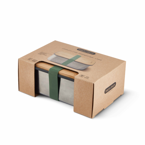 Sandwichbox Black+Blum Large 1250 ml Oliv BAM-SB-L010