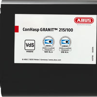 ABUS Containerlås ConHasp 215/100 inkl. Granit Hänglås 37/55, HB100