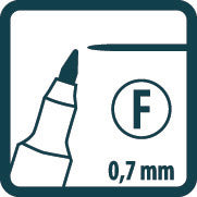 Pica Classic 533 & 534 Permanent Pen