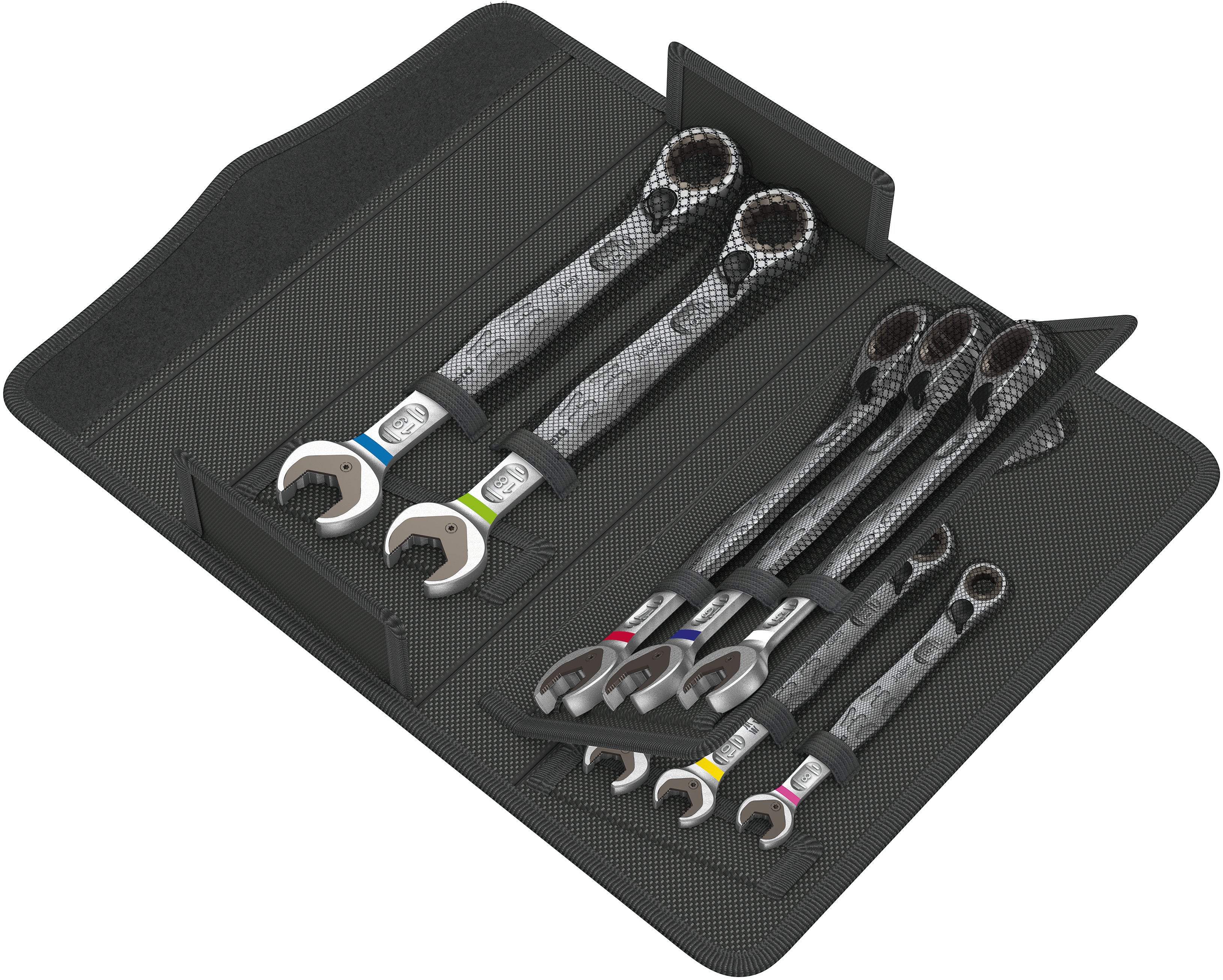 Wera Joker 6001 Switch ringspärrnyckelsats, vinklad, 4 och 11-delar