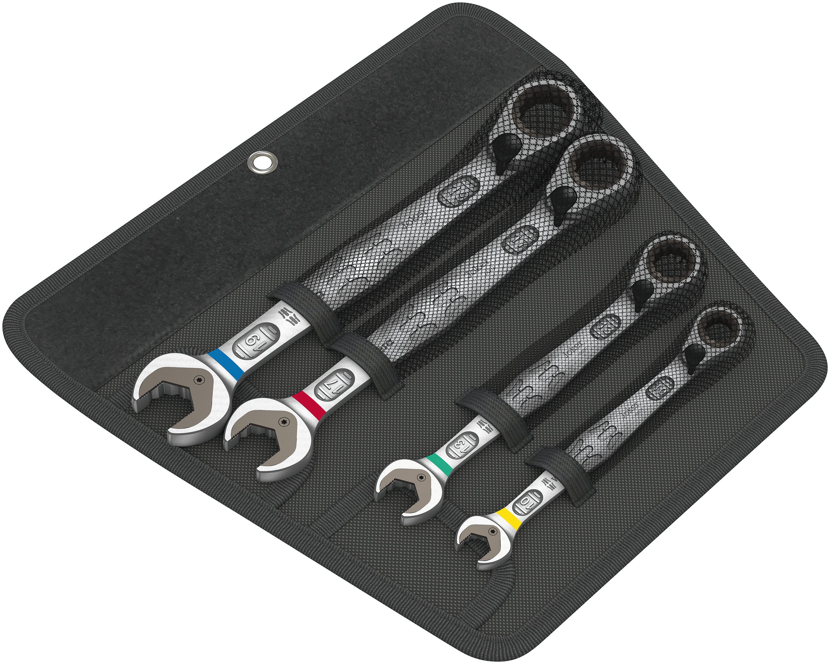 Wera Joker 6001 Switch ringspärrnyckelsats, vinklad, 4 och 11-delar