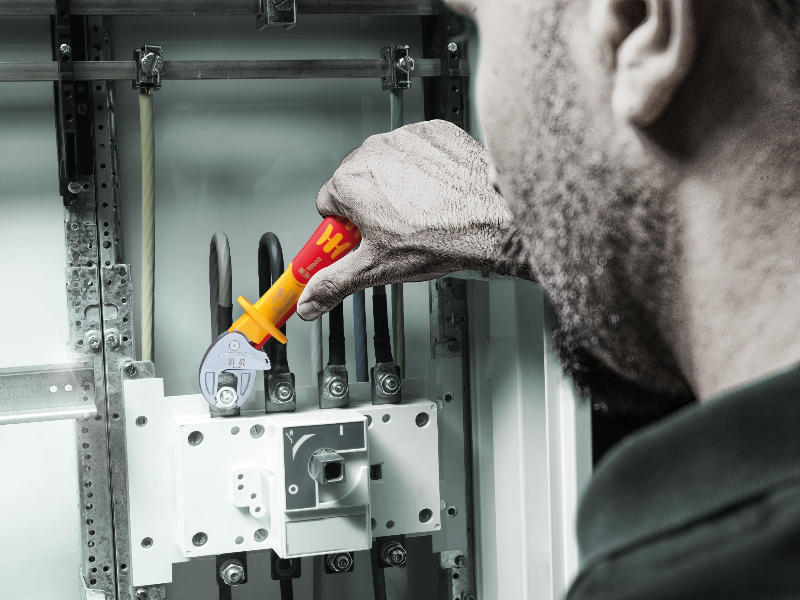 Wera Joker 6004 VDE 4 Sats 1 VDE-isolerad självinställande U-nyckelsats, 4 delar