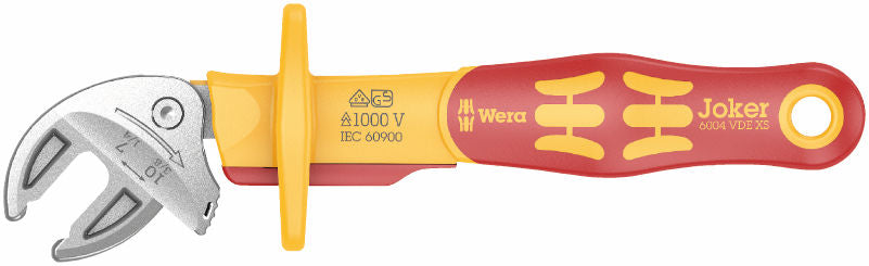 Wera Joker 6004 VDE 4 Sats 1 VDE-isolerad självinställande U-nyckelsats, 4 delar