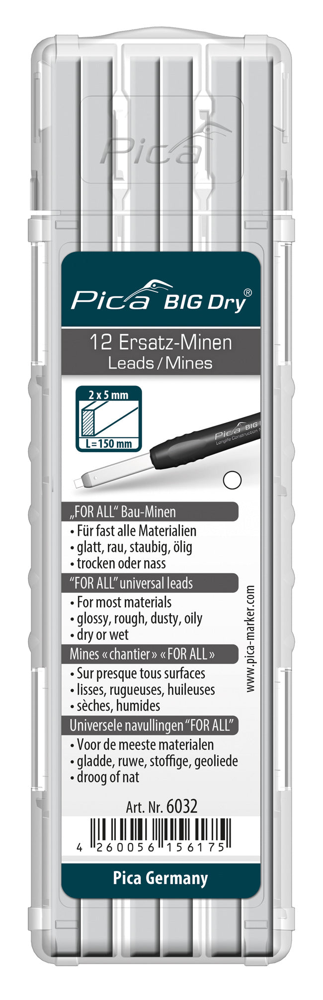 Pica BIG-Dry Märkpenna / reservstift