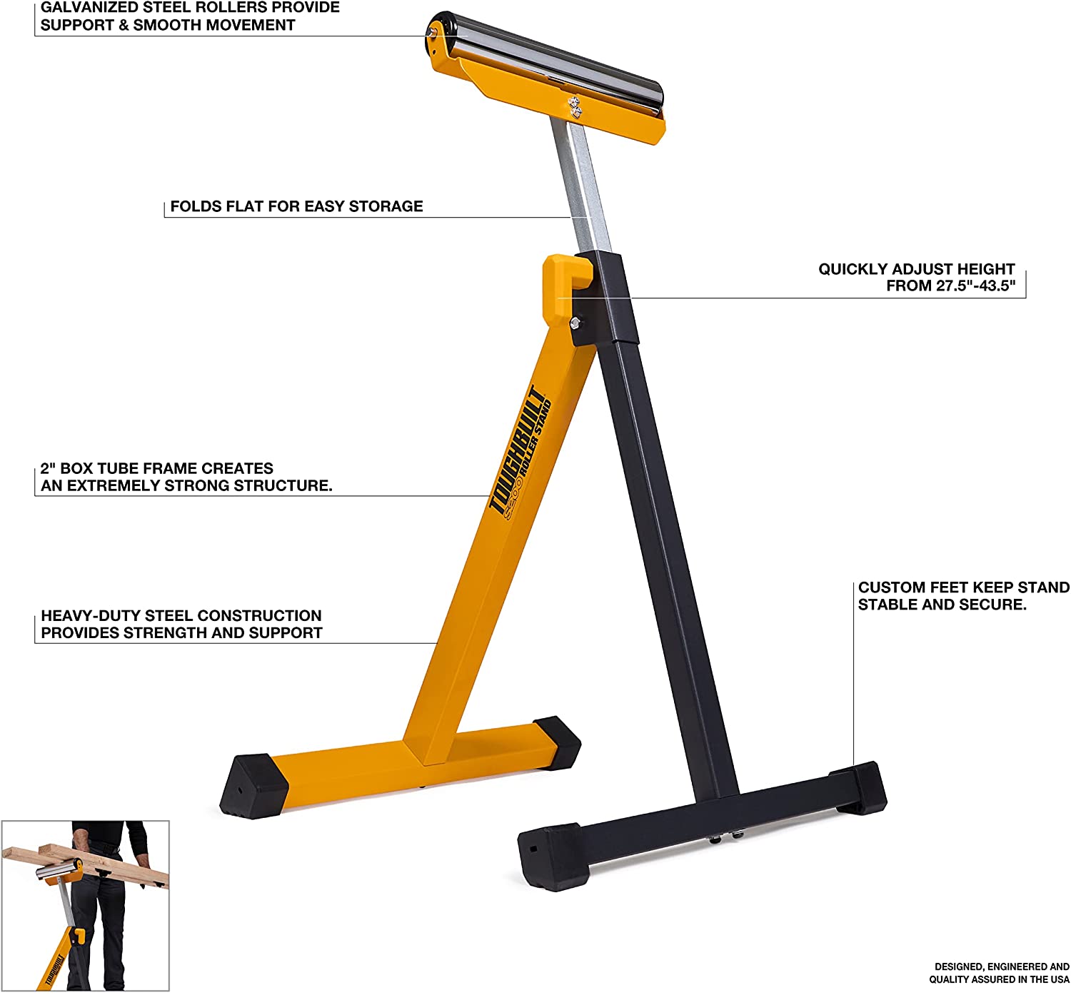 Toughbuilt Roller Stand TB-S200