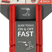 StealthMounts Tool Mounts for Milwaukee M18 (4 Pack )