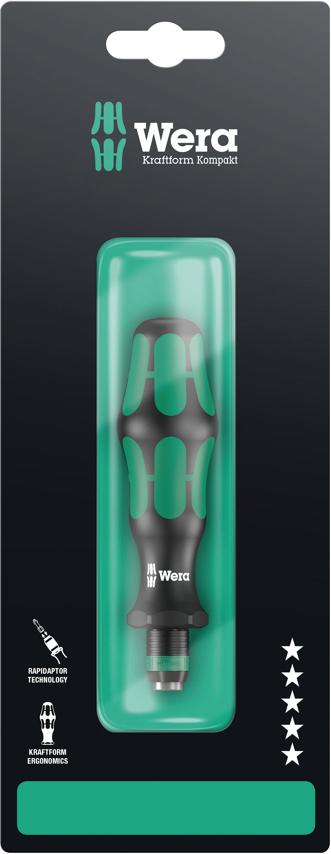 Wera 816 R SB Bitshandtag med Rapidaptor-snabbfäste