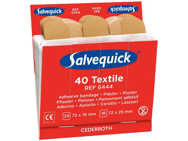 Salvequick textilplåster CEDERROTH