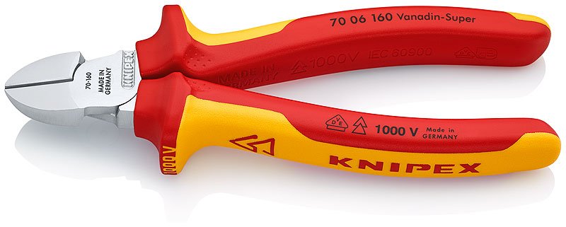 KNIPEX Sidavbitare 1000 V 160 mm