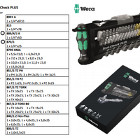 Wera Tool-Check PLUS 39-delar