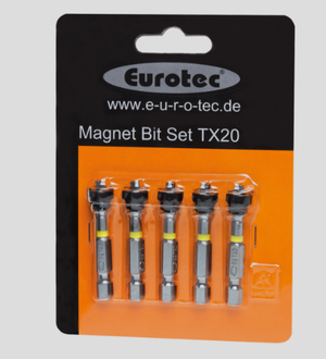 Magnetbits 5-pack TX10 eller TX40