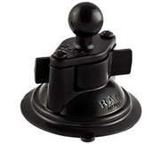 RAM 3.25 Inch Diameter Suction Cup Twist Lock Base with 1 Inch Ball