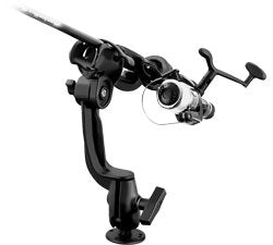 RAM-ROD™ 2000 Fishing Rod Holder with  Round Flat Surface Base  RAM-114-RBU