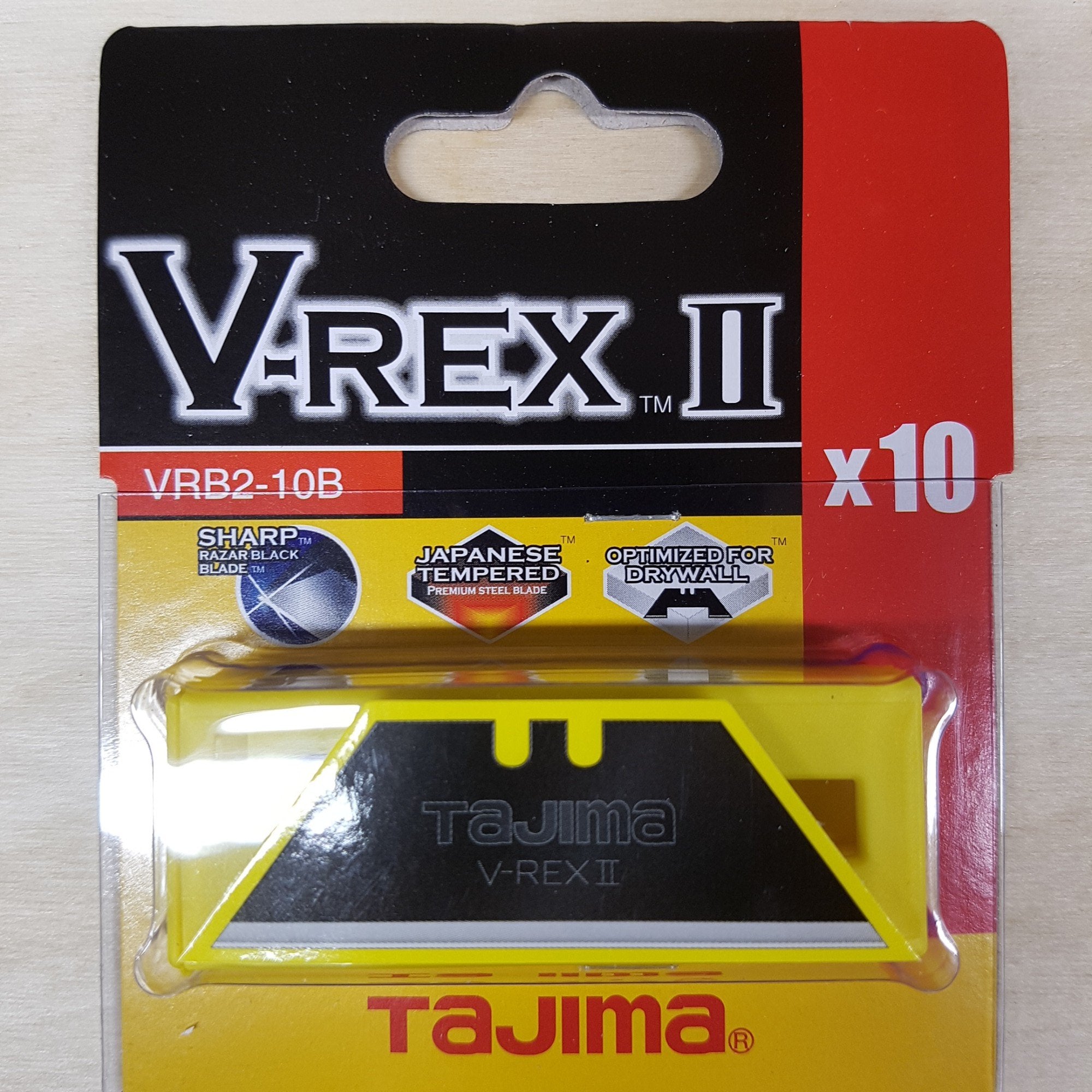 Tajima V-REX II reservblad till universalknivar 10-p/50-p