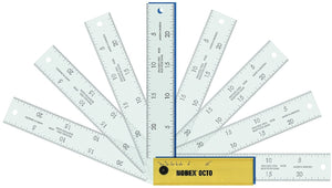 Vinkelhake Octo 200 mm ställbar i 8 lägen, 0-180°