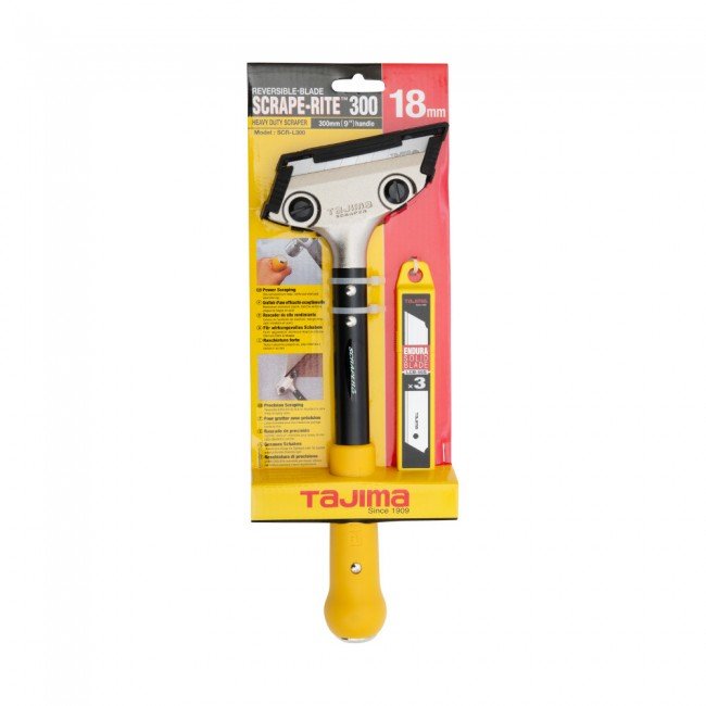 Tajima Scrape-Rite Paint Scraper 300mm Handle