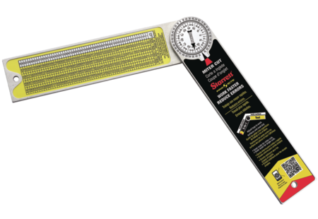 Starrett CP505A-12 300mm Aluminium Combination Protractor