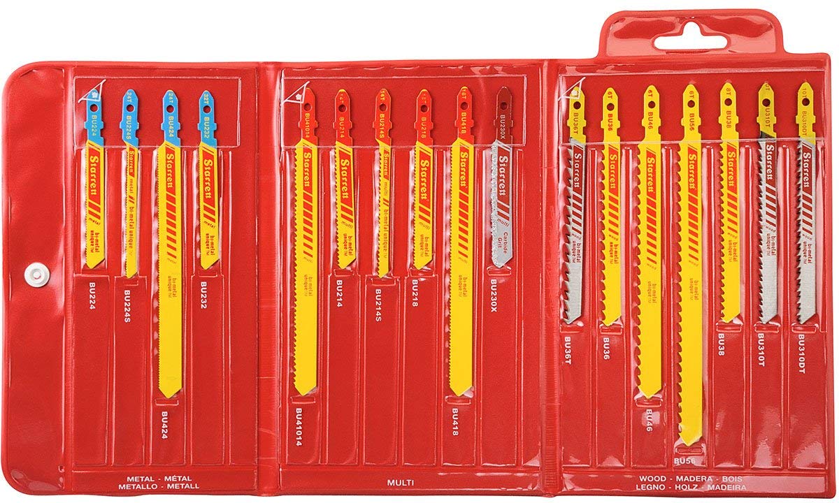 Starrett sticksågblad set 19-delar