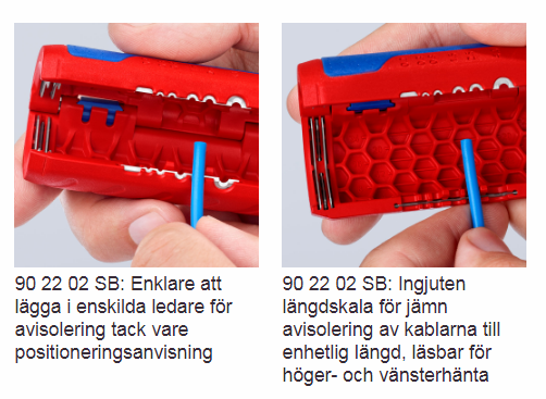 KNIPEX Twistcut - rörskärare för korrugerade rör