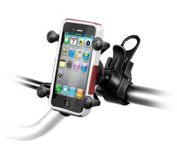 RAM EZ-Strap™ Rail Mount with Universal X-Grip™ Cell Phone Holder  RAP-SB-187-UN7U