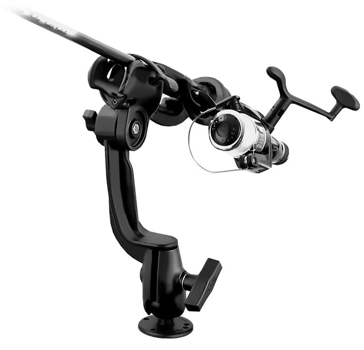 RAM-ROD™ 2000 Fishing Rod Holder med stålkula  RAM-114-RBSWU