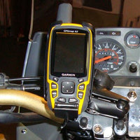 GPS-hållare med U-bults montage för Garmin Astro 320, GPSMAP 62 & 64 serien