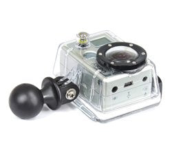 RAM 1" Diameter Ball with Custom GoPro® Hero Adapter  RAP-B-202U-GOP1