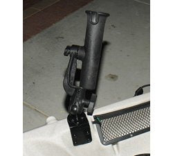 RAM-TUBE™ 2000 Holder with RAM-ROD™ Revolution Ratchet/Socket System and Round Flat Surface Base RAM-301-RBU