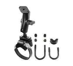 RAM Combination Strap, Handlebar, Rail Mount with Double Socket Arm & Adapter Base for UTVs & ATVs RAM-B-149Z-2U