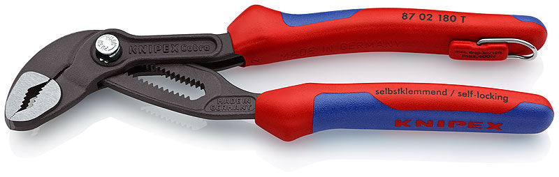 Knipex Cobra Med fästögla - 87 02 180 T