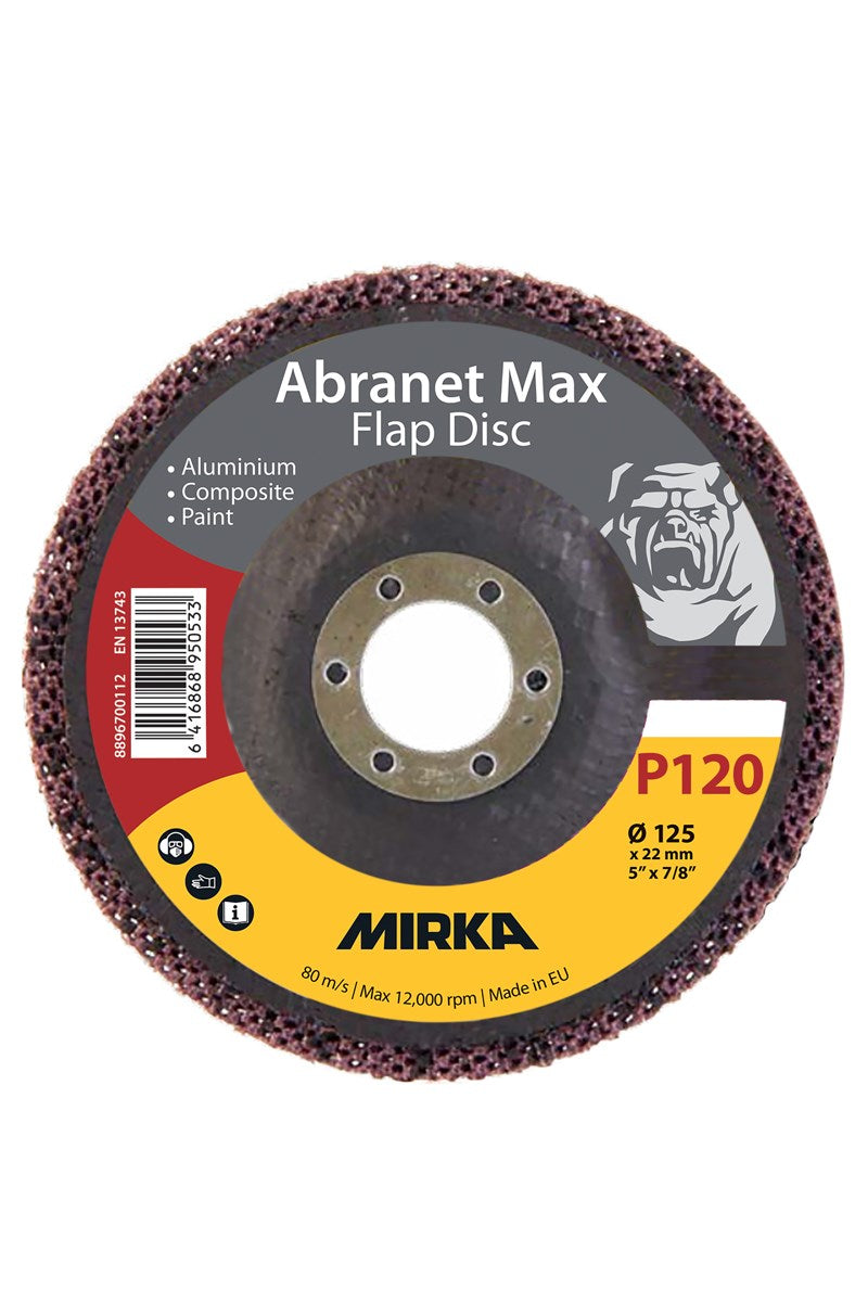 Abranet Max Flap disc T29 125mm ALOX