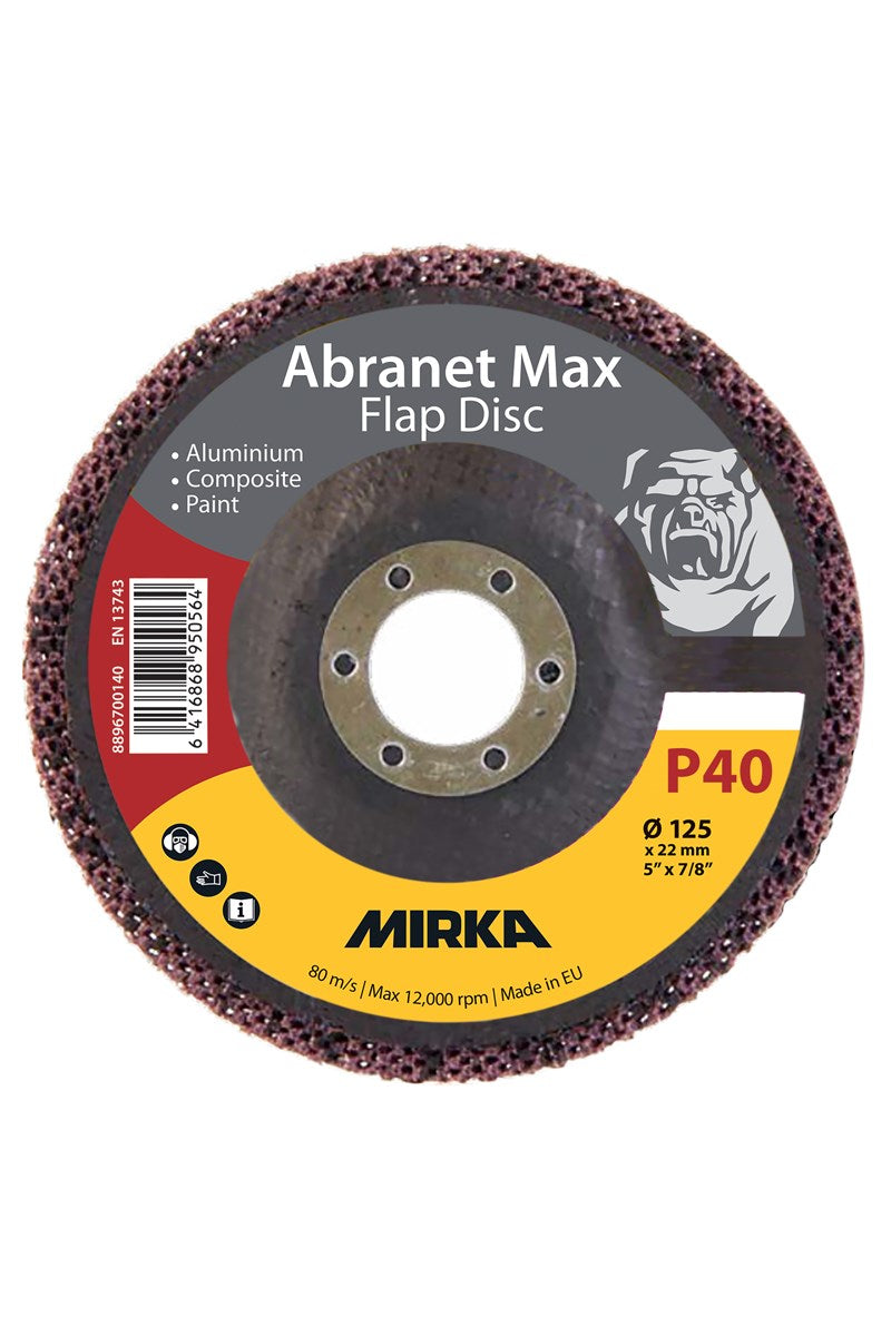 Abranet Max Flap disc T29 125mm ALOX