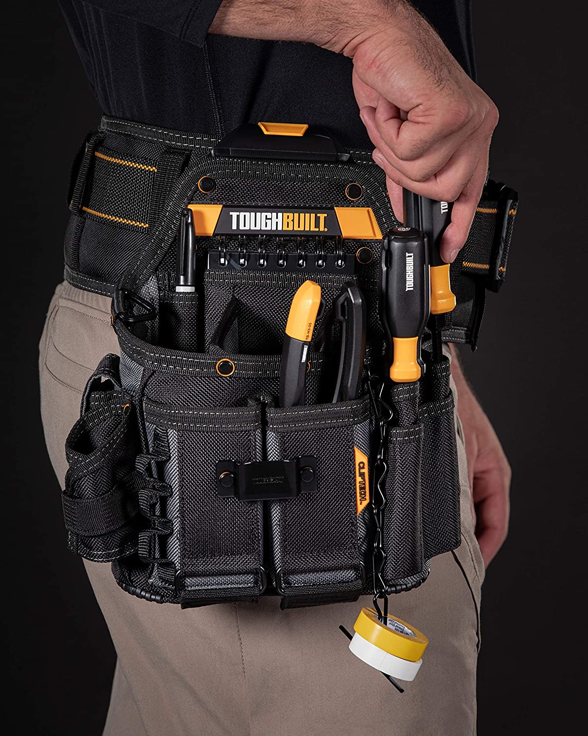 Toughbuilt Journeyman Electrician's Pouch + Shoulder Strap TB-CT-114