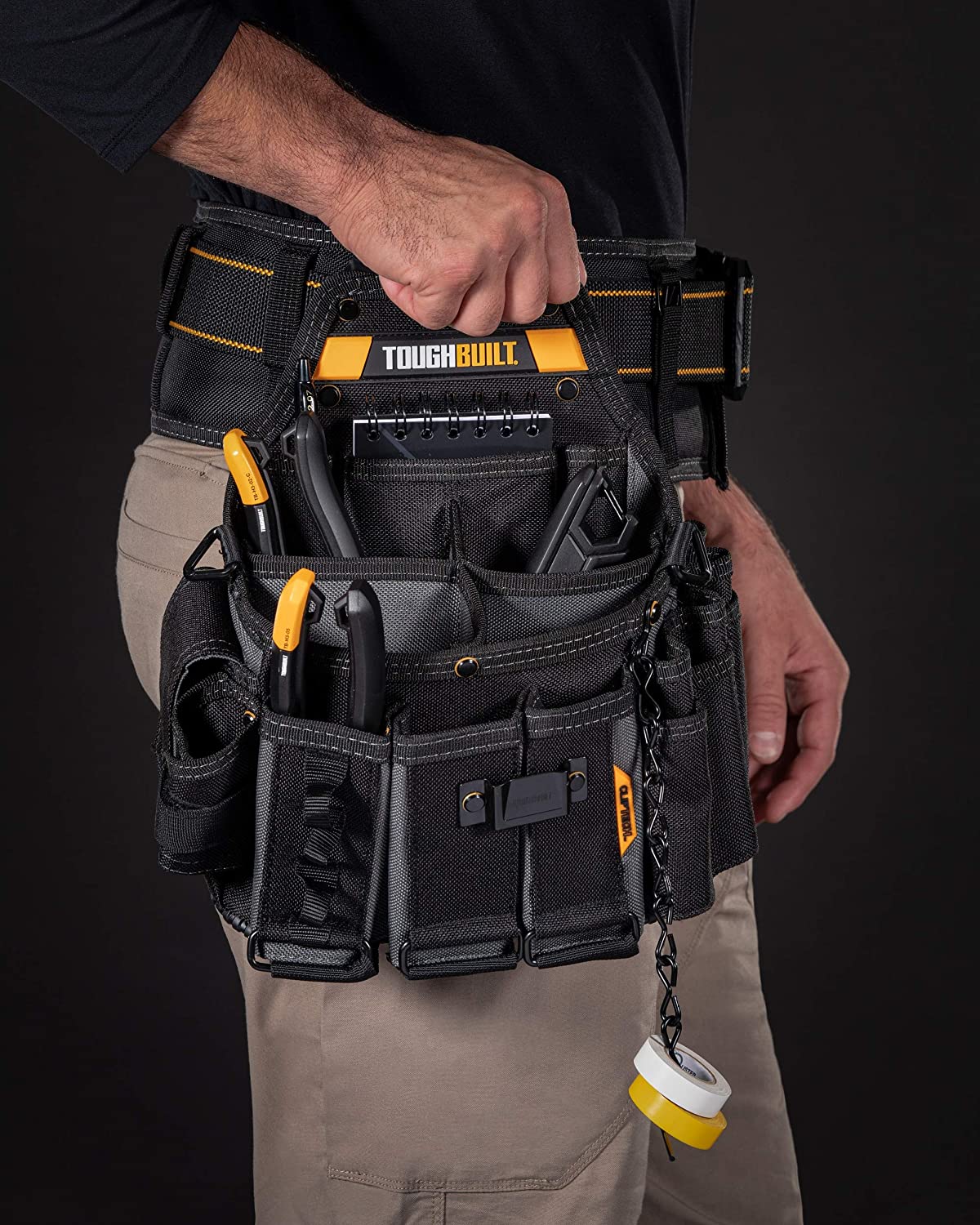 Toughbuilt Master Electrician's Pouch + Shoulder Strap TB-CT-104