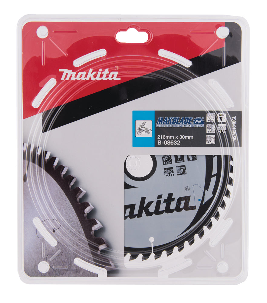 Makita Makblade Sågklinga HM 216x30x2,4 mm, 48T B-08632