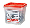 Grabber CTX Betongskruv för lister och socklar - Inomhusskruv