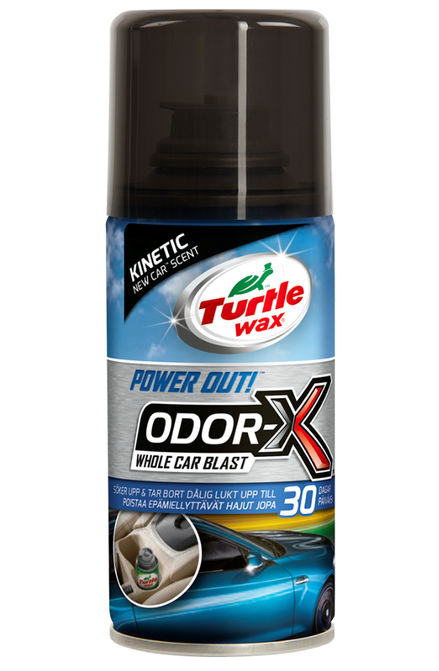 TURTLE WAX ODOR-X WHOLE CAR BLAST - NEW CAR 100ML