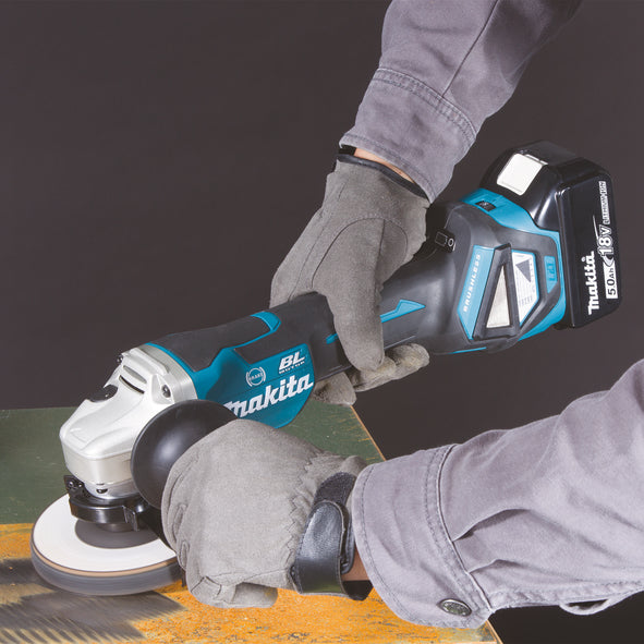 Makita Vinkelslipmaskin 125 mm - DGA518ZU 18V naken