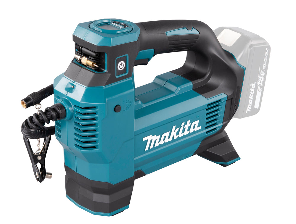 Makita Luftpump/kompressor LXT - DMP181Z 18V Naken + 3Ah Powerpack med snabbladdare DC18RC