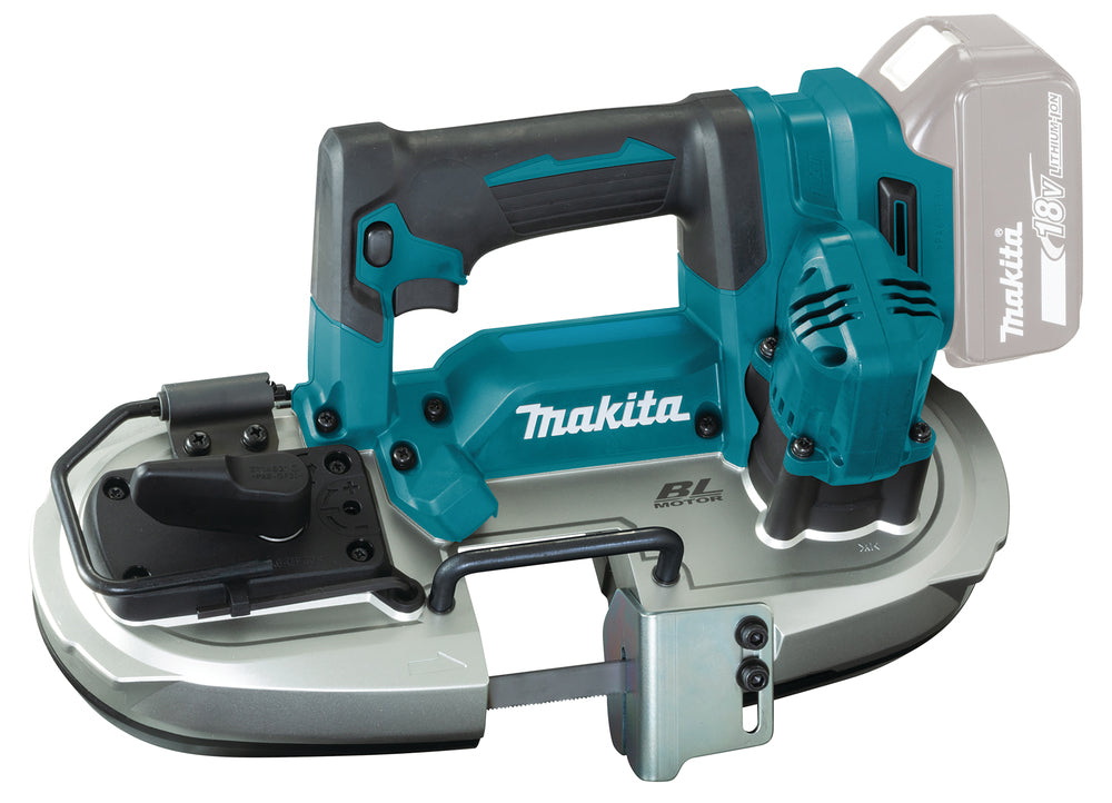 Makita  Bandsåg LXT , 51 mm, 0 - 3.2 m/s DPB184Z - 18V Naken