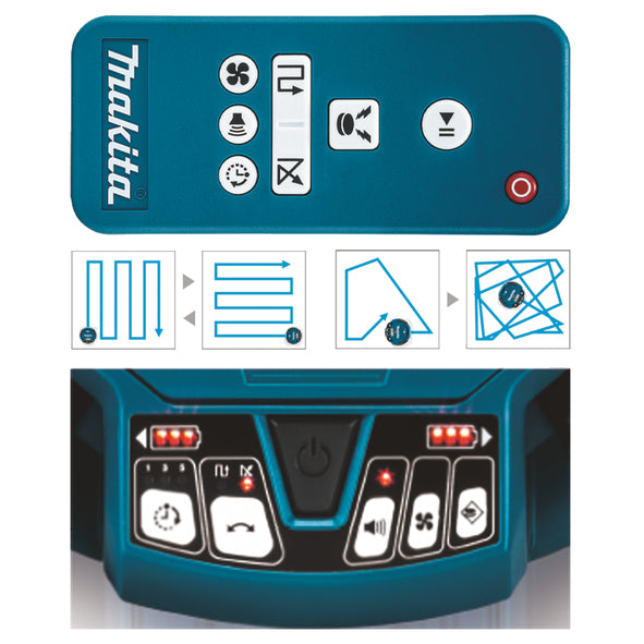 Makita Robotdammsugare 18V - DRC200Z