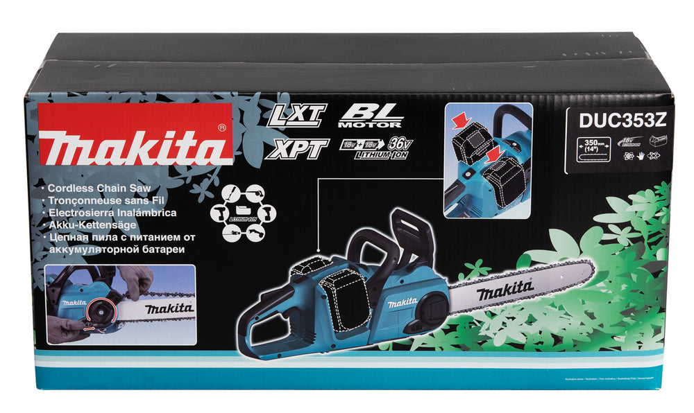 Makita Kedjesåg - DUC353Z 2x18V Naken