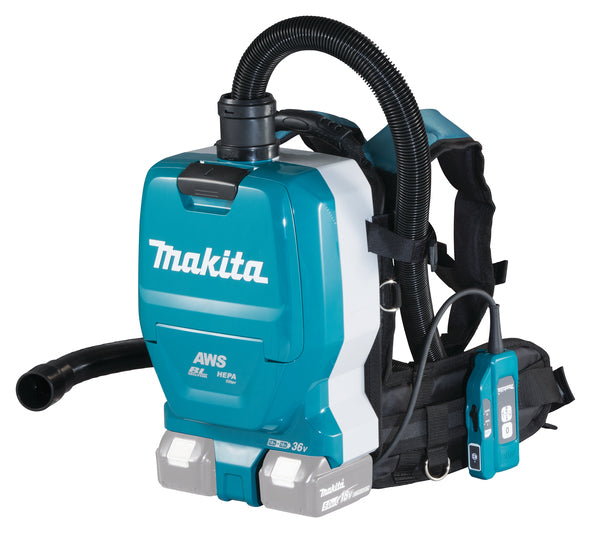 Makita Ryggburen dammsugare - DVC265ZXU 2x18V Naken