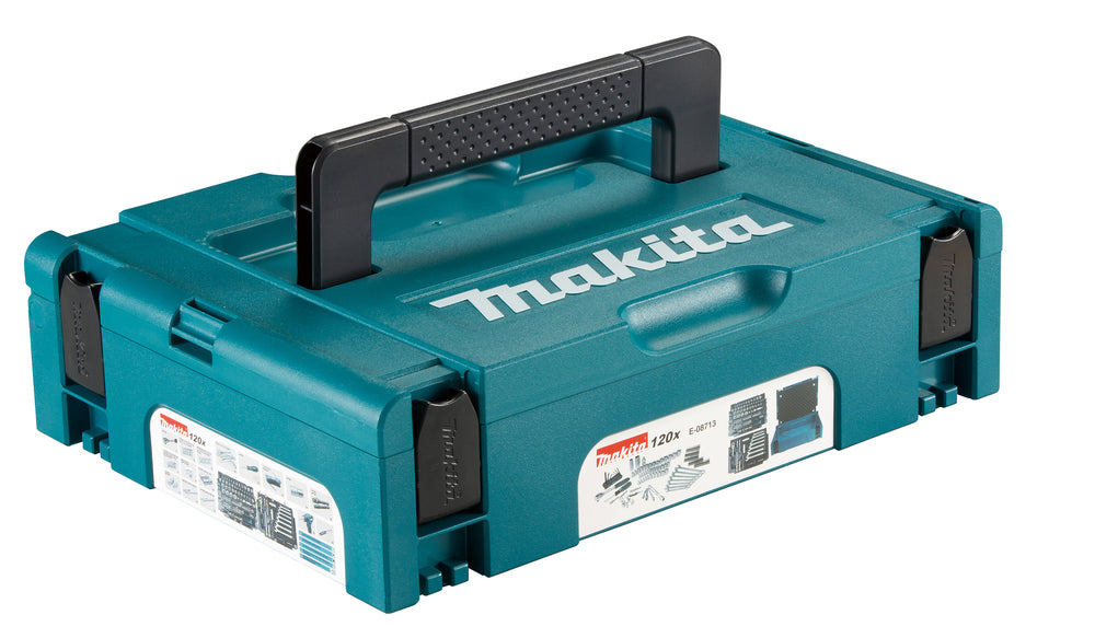 Makita Makpac handverktygssats 120 delar E-08713