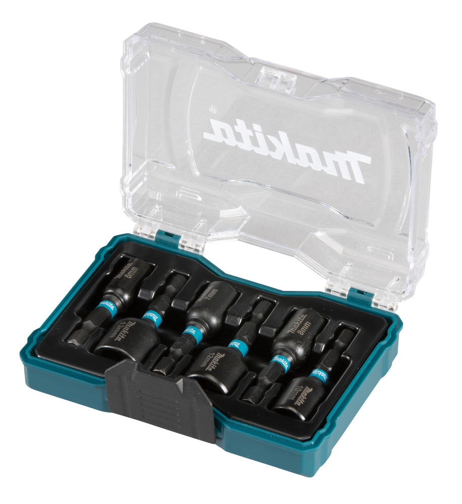 Makita Impact Black Hyllsset 1/4" 6-delar - E-15768