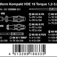 Kraftform Kompakt VDE 16 moment 1.2-3.0 Nm extra slim
