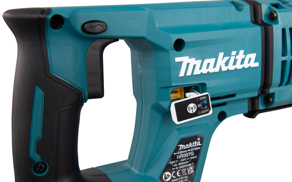 Makita Kombihammare XGT 40V- HR007GZ Naken